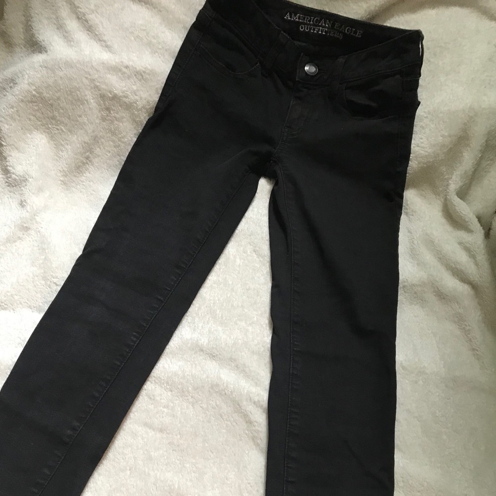 Black jeggings skinny fit